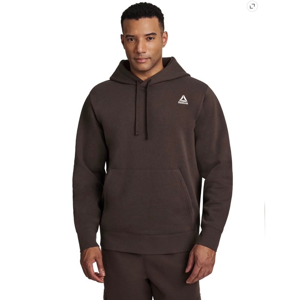 Reebok Men's Game Day Fleece Left Chest Hoodie size 2XL - Picture 2 of 8